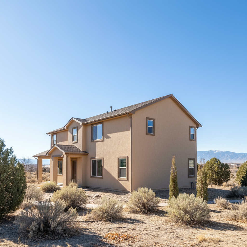 Completed eifs installation work at a residential property in Saratoga Springs, UT
