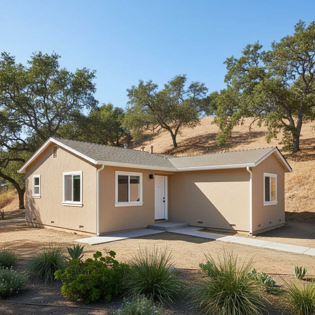 Completed eifs installation work at a residential property in Los Altos, CA