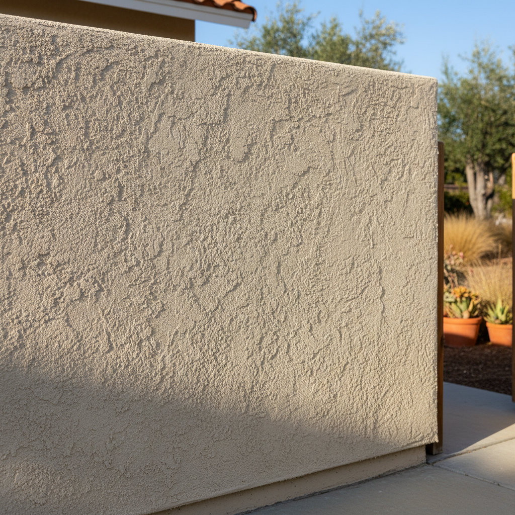 Completed stucco redashing work at a residential property in Pasadena, CA