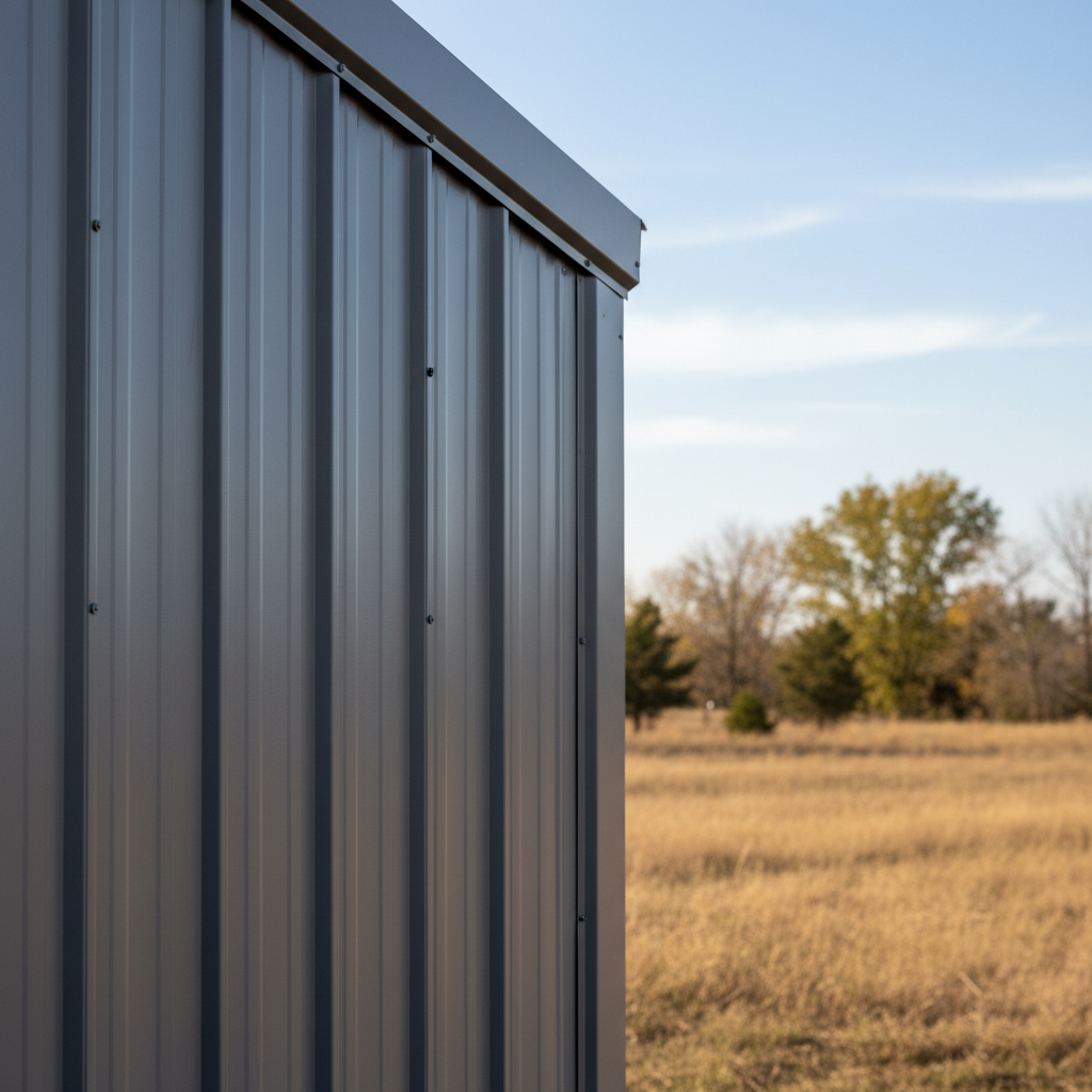 Completed metal siding work at a residential property in Kearney, NE