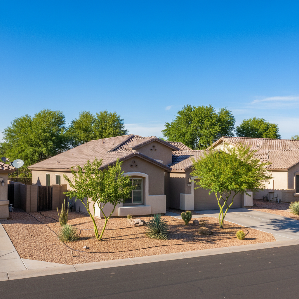 Completed water damage-related cleanup & repair work at a residential property in Queen Creek, AZ