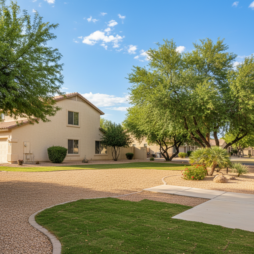 Completed sewage cleanup work at a residential property in Goodyear, AZ