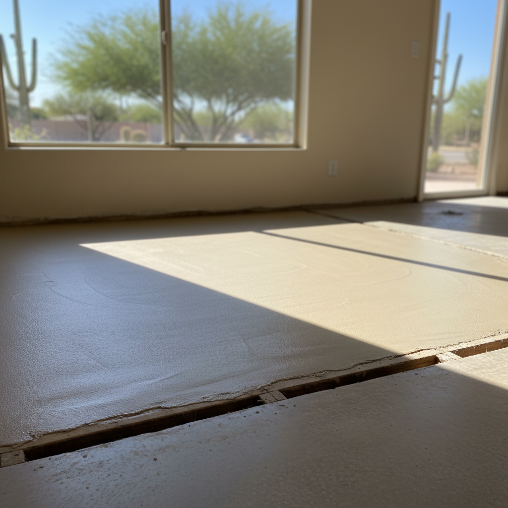 Completed appliance leak cleanup work at a residential property in Litchfield Park, AZ