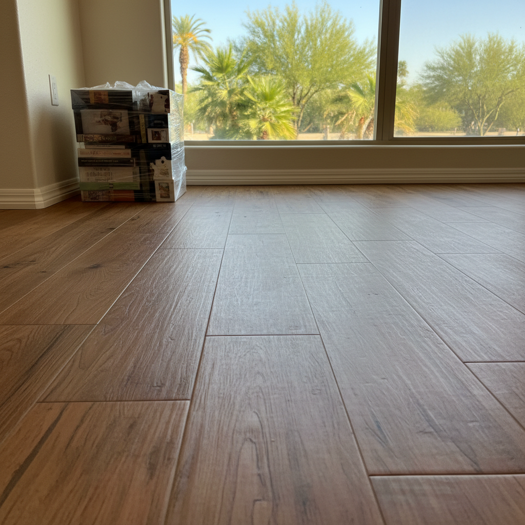 Completed content pack-out and restoration work at a residential property in Waddell, AZ
