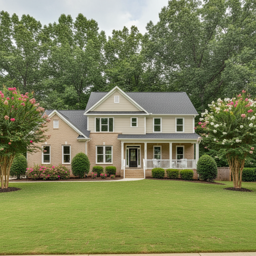 Completed smoke and fire damage restoration work at a residential property in Norcross, GA