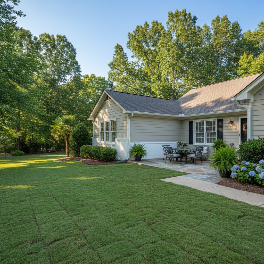 Completed flood restoration work at a residential property in Smyrna, GA