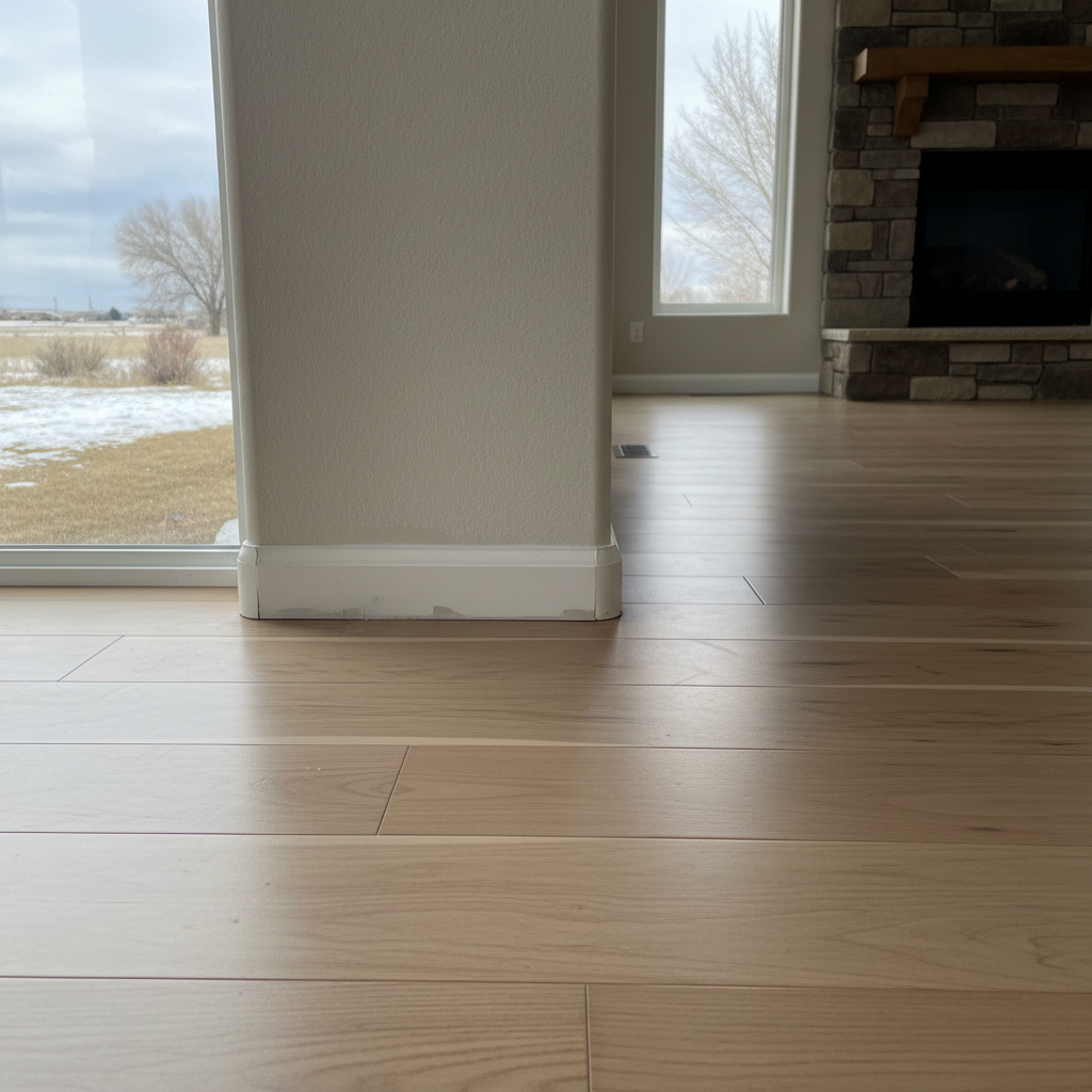 Completed flood cleanup work at a residential property in Melba, ID