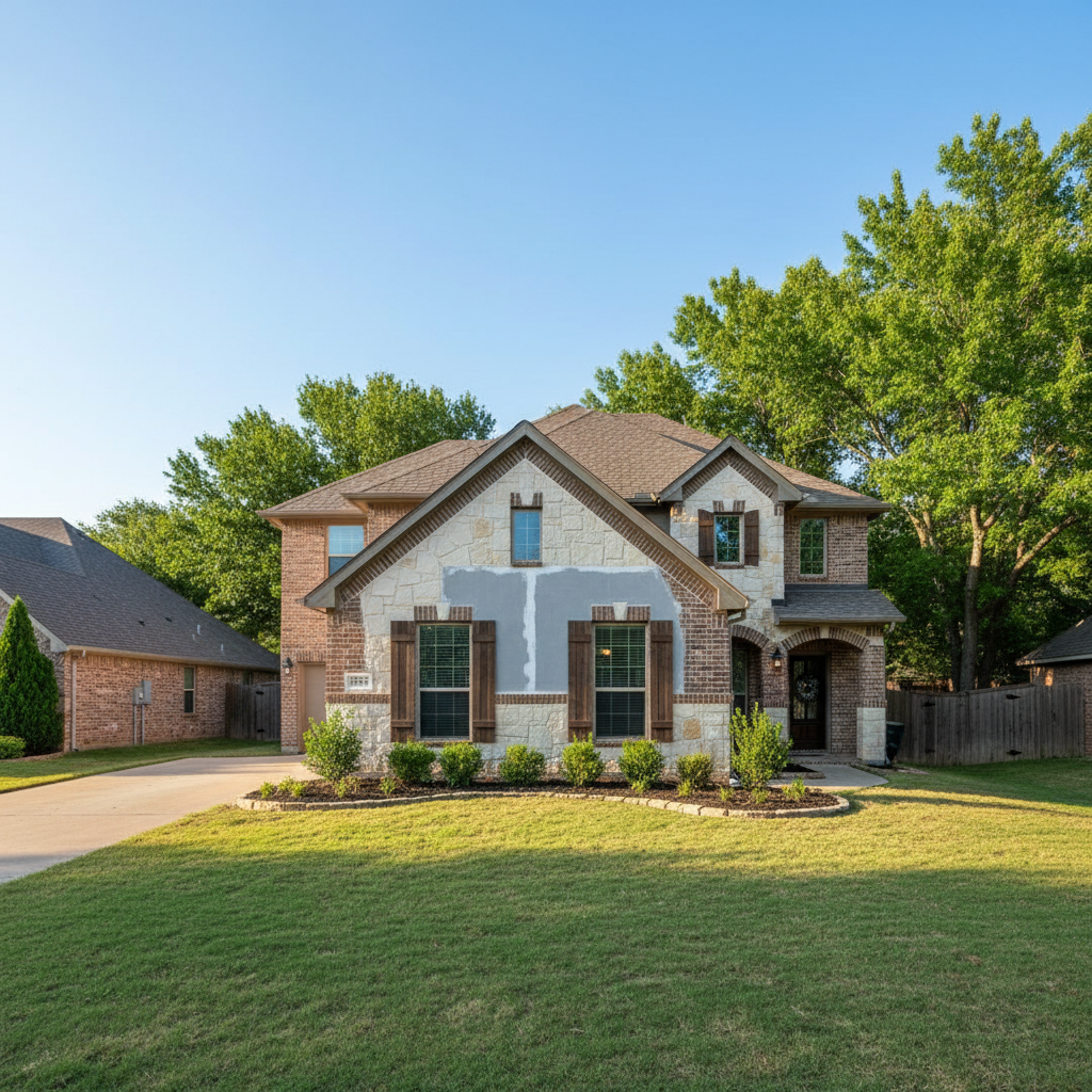 Completed commercial water damage restoration work at a residential property in Grapevine, TX