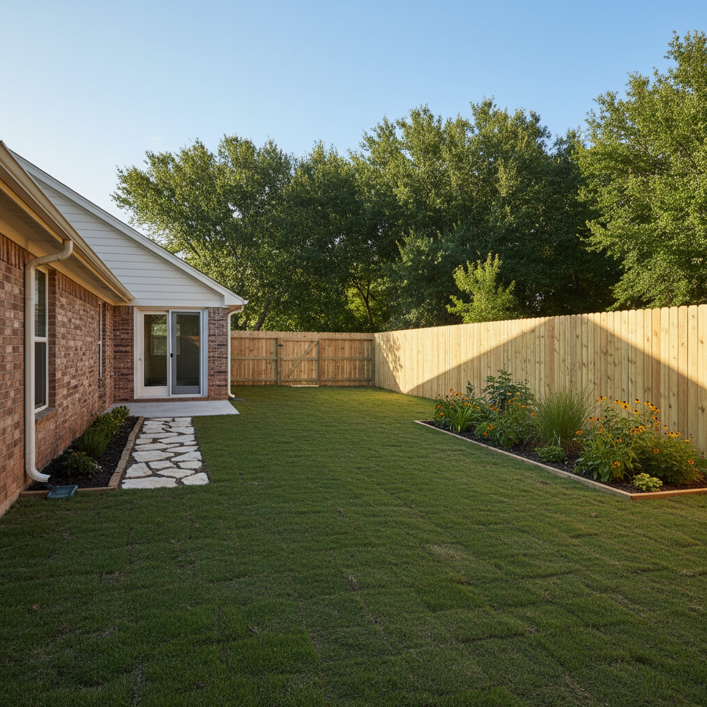 Completed flood damage restoration work at a residential property in Howe, TX