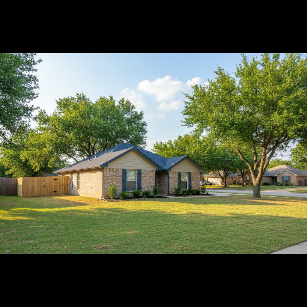 Completed flood cleanup work at a residential property in Josephine, TX