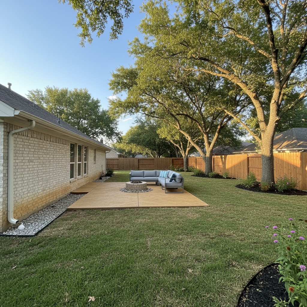 Completed water extraction services work at a residential property in North Richland Hills, TX