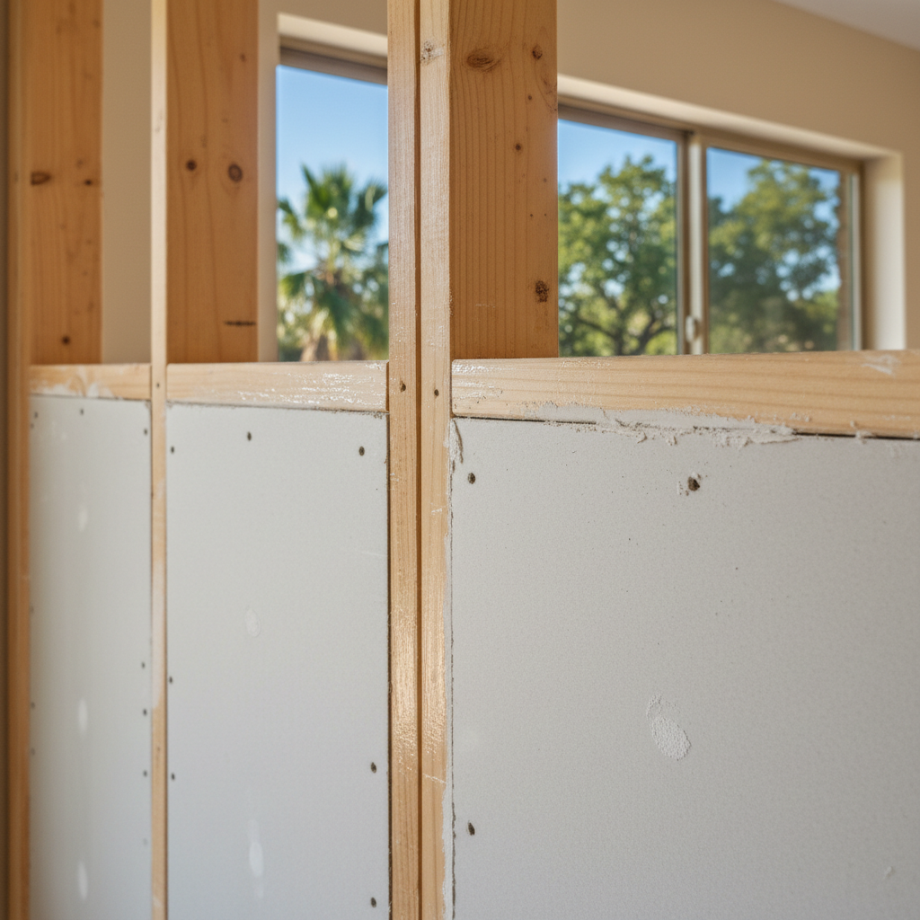 Completed mold remediation work at a residential property in San Antonio, TX