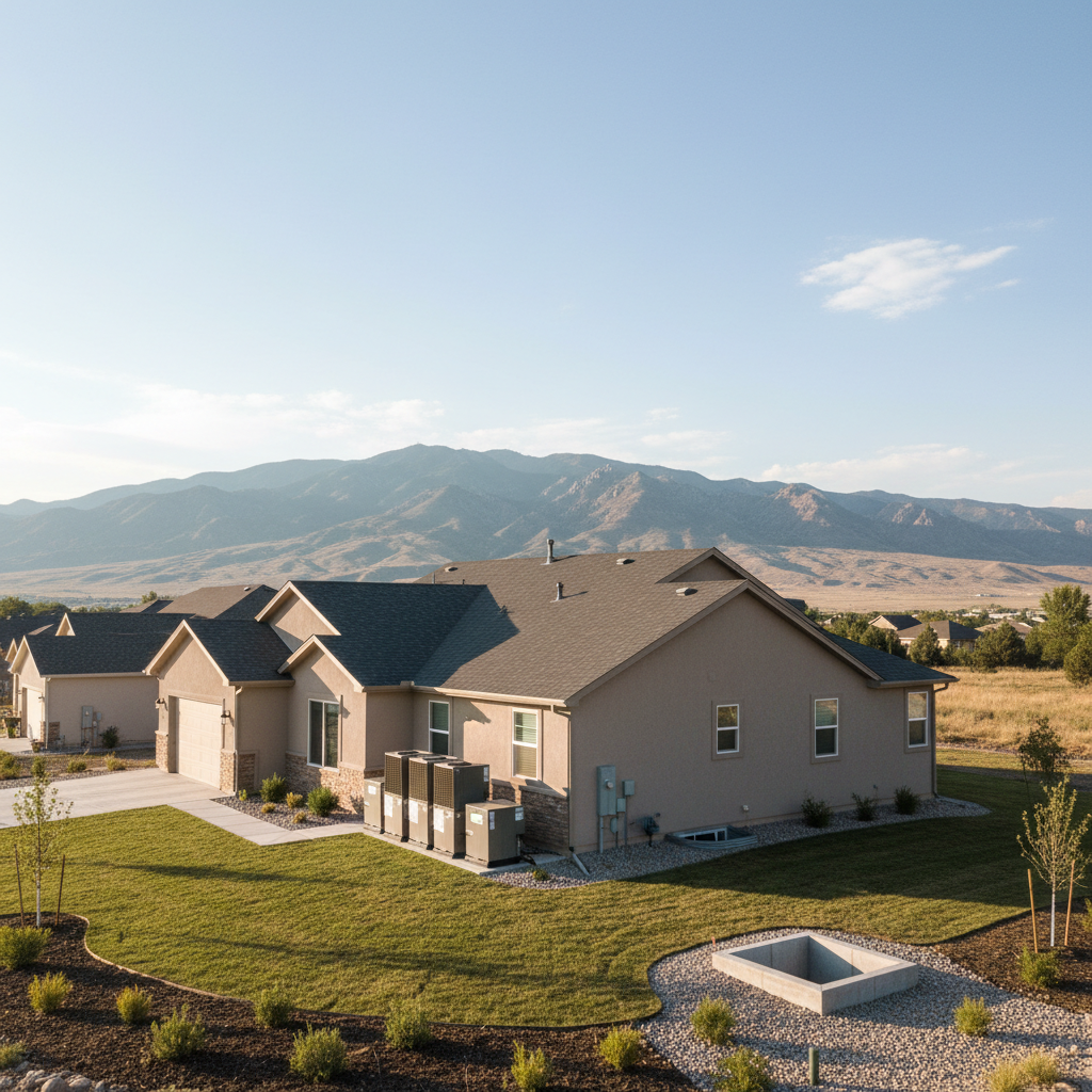 Completed flood damage restoration work at a residential property in Herriman, UT