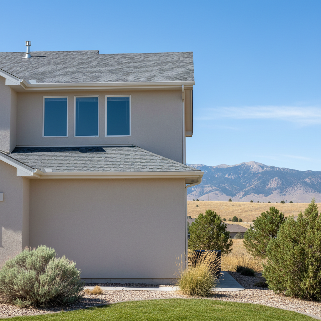 Completed roof leak water damage repair work at a residential property in West Valley City, UT