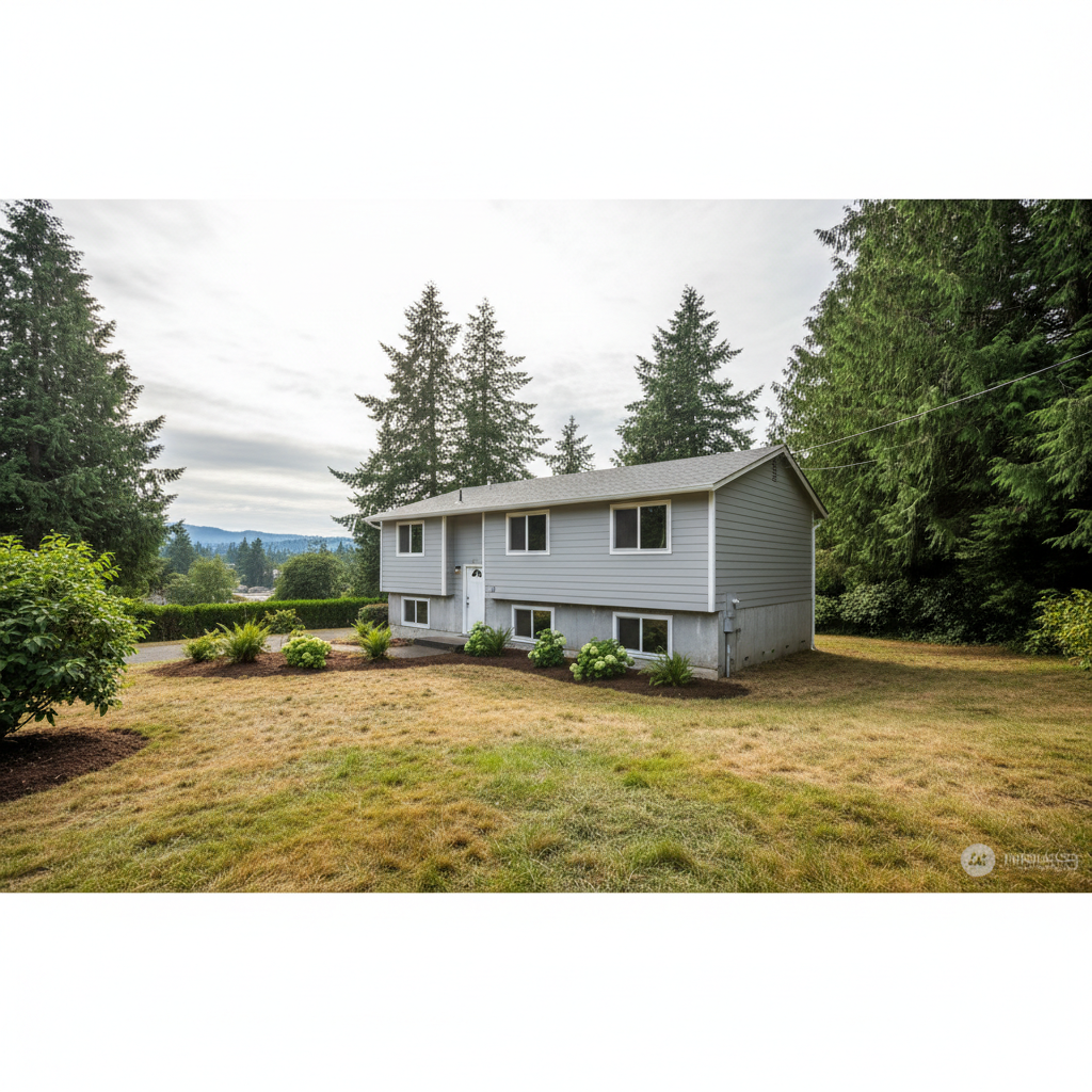 Completed flood cleanup work at a residential property in Federal Way, WA