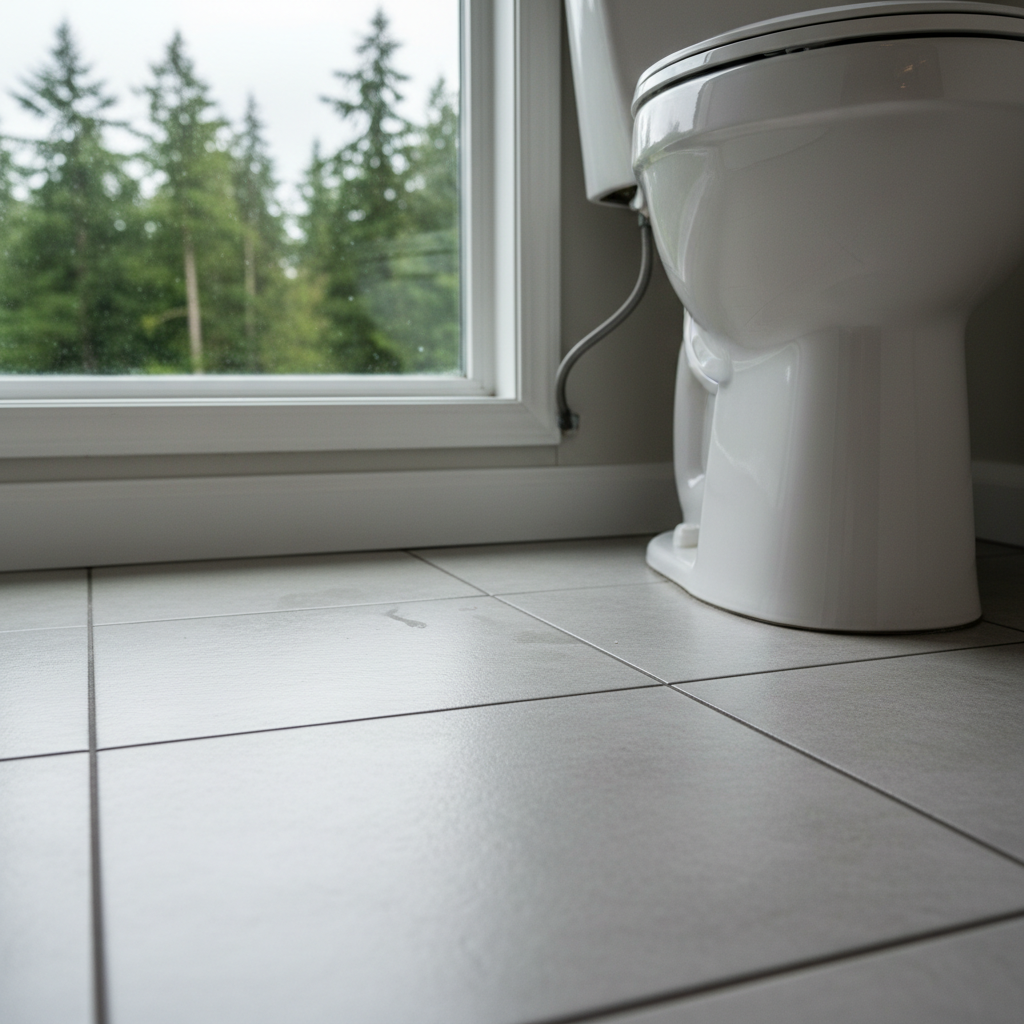 Completed toilet overflow cleanup work at a residential property in Issaquah, WA