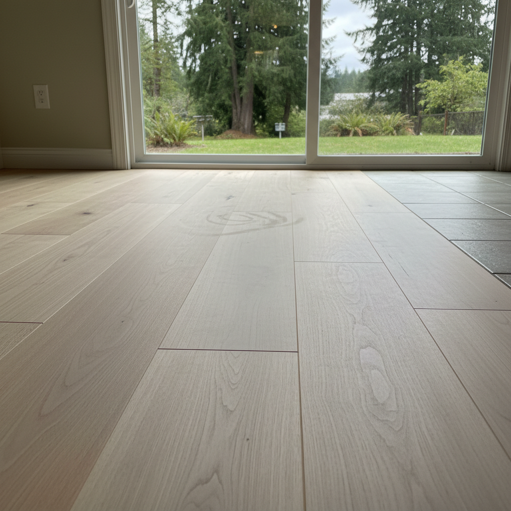 Completed water extraction services work at a residential property in Lynnwood, WA