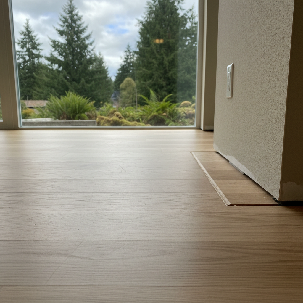Completed water damage remediation work at a residential property in Rainier, WA