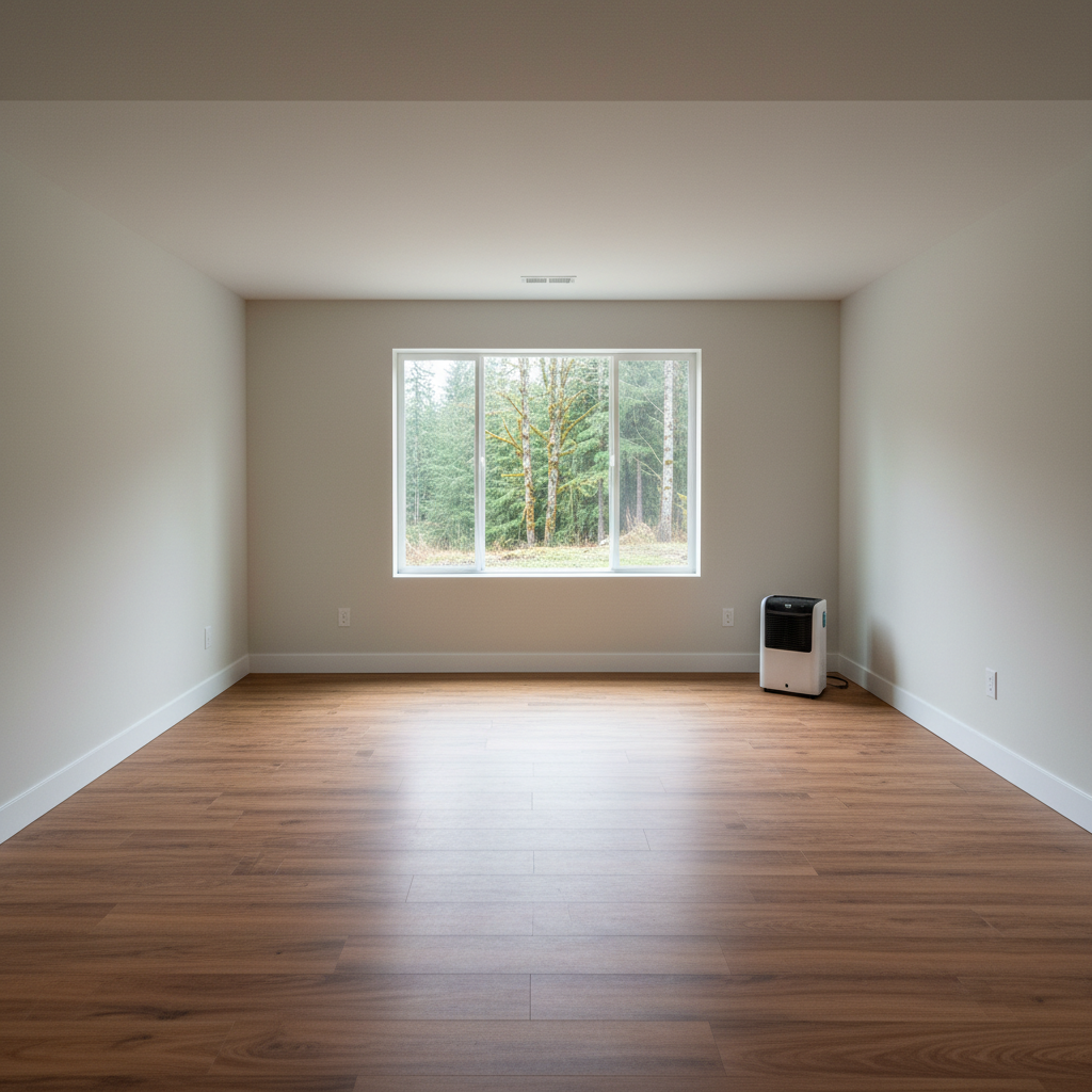 Completed mold remediation work at a residential property in Ravensdale, WA