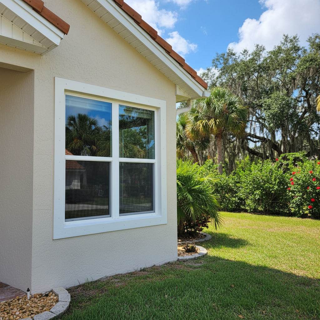 Completed window replacement work at a residential property in Margate, FL