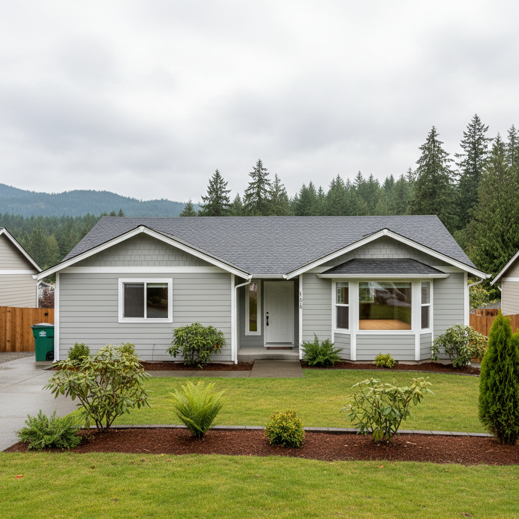 Completed water damage cleanup work at a residential property in Pacific, WA