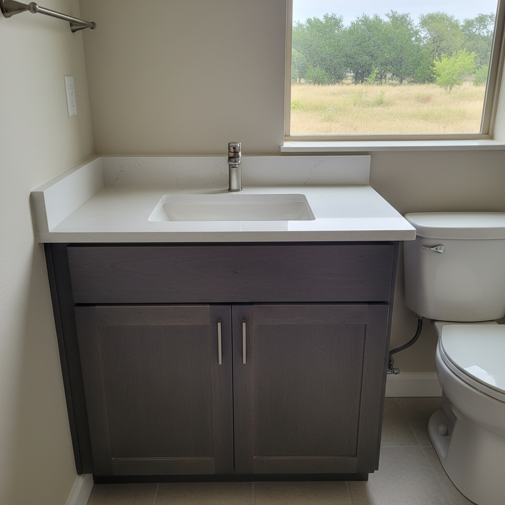 Vanity and Sink Installation in Cedar Park