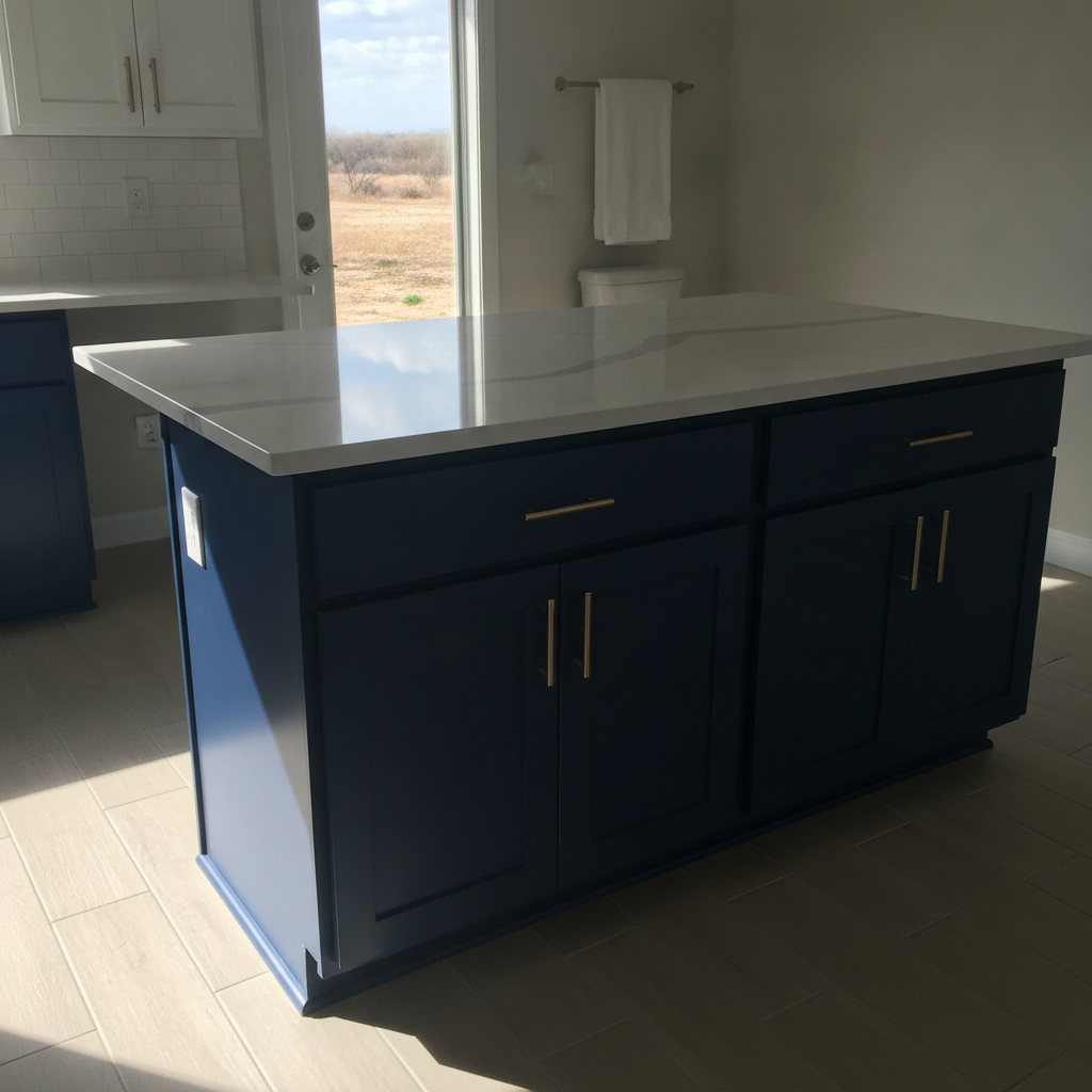 Kitchen Island Installation