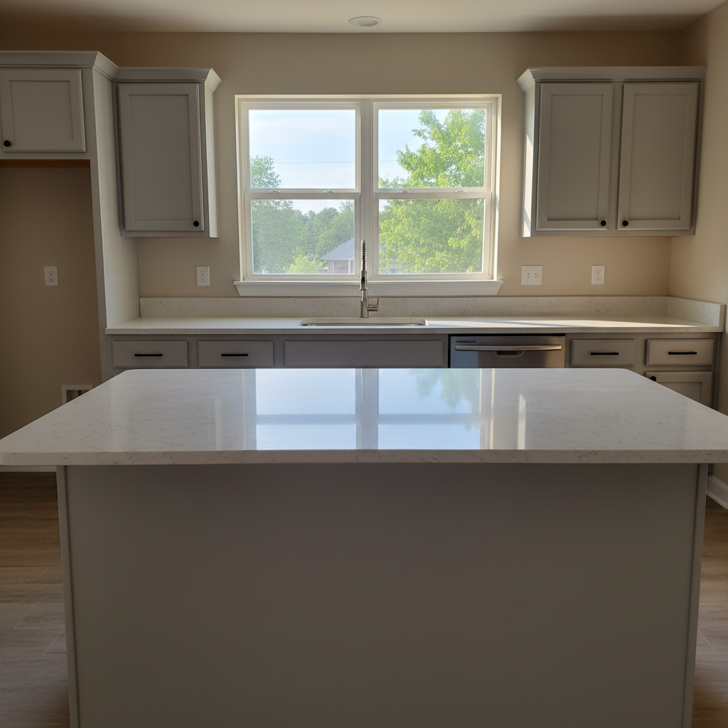Kitchen Island Installation