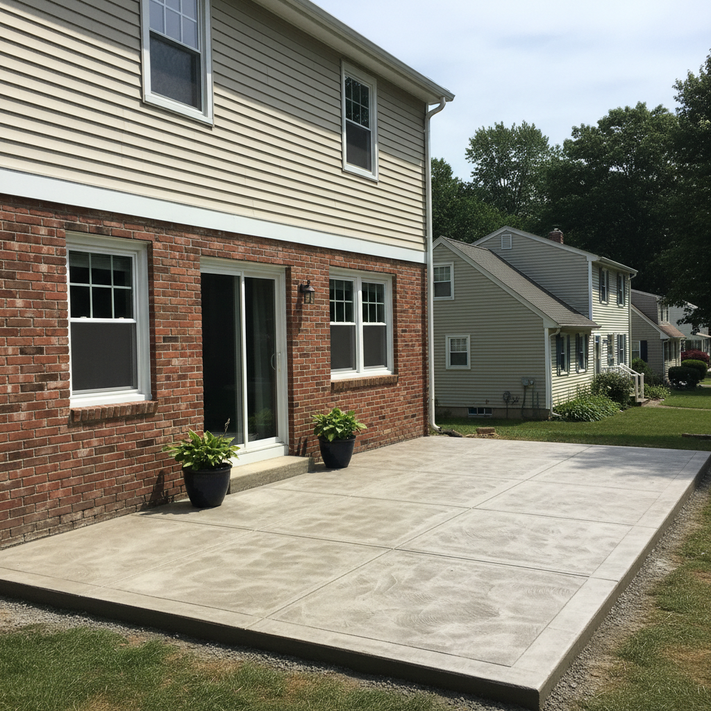 Concrete Patios in Boston
