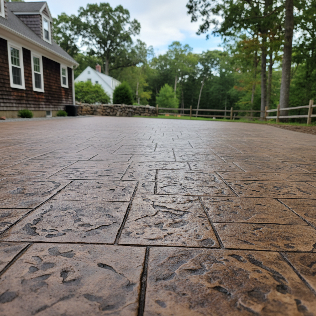Stamped Concrete in Boston