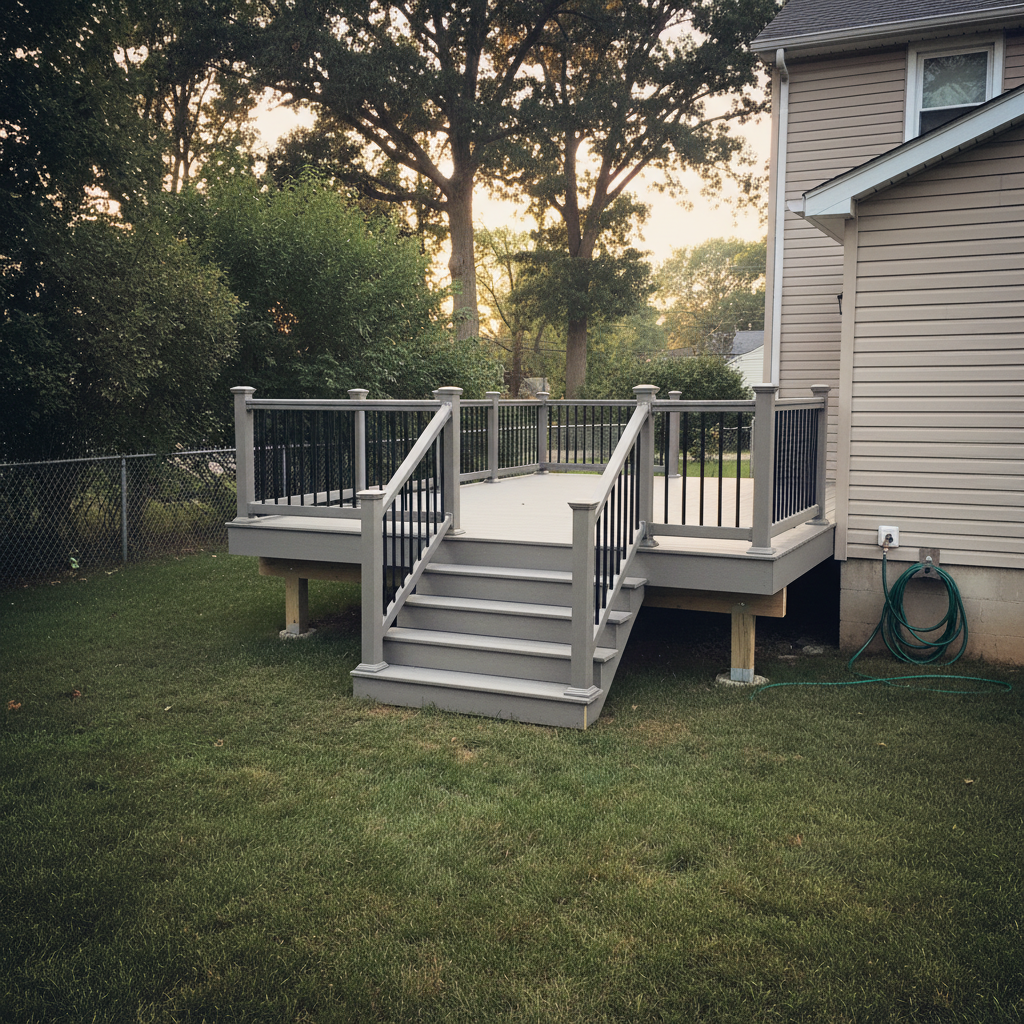 Composite Decks in Waterbury