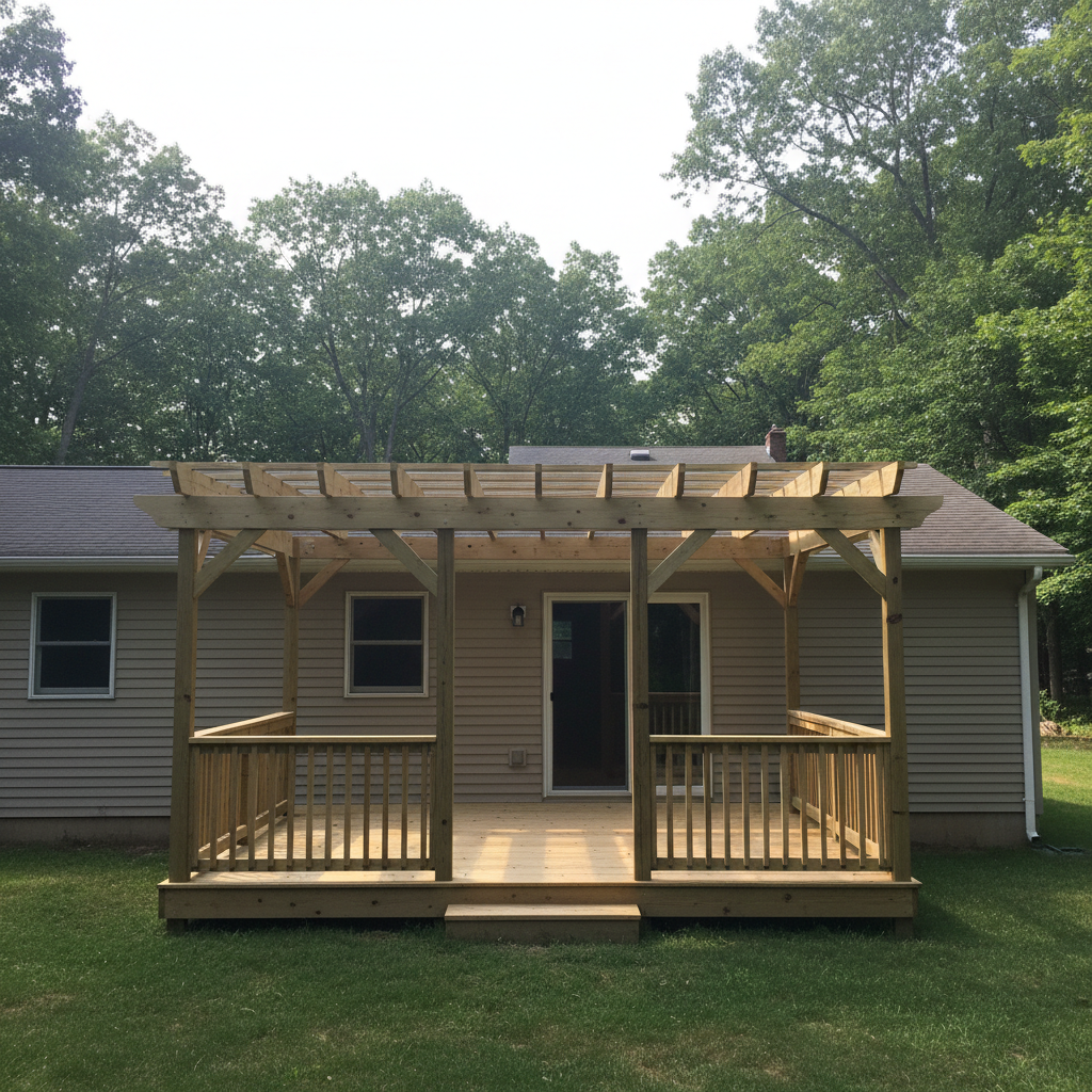 Pergola Construction in Waterbury
