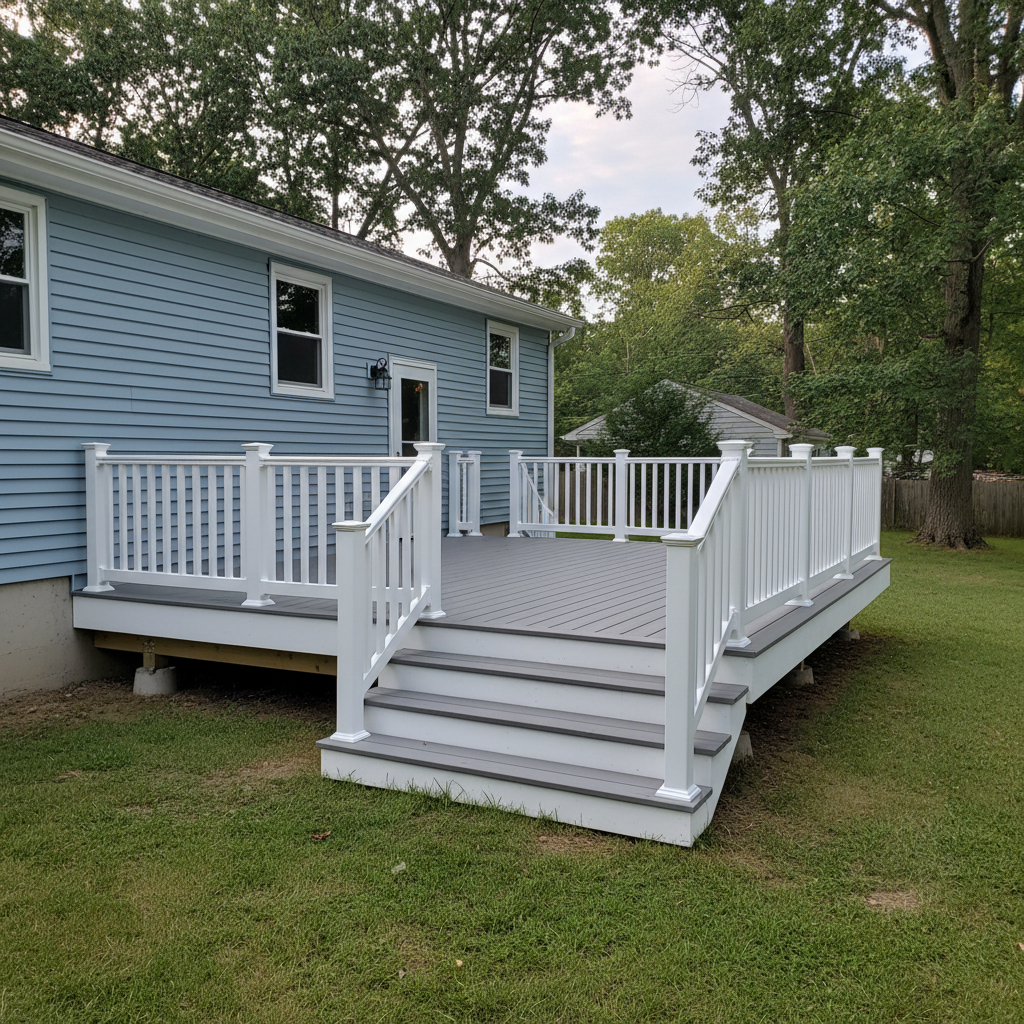 Deck Railing Installation