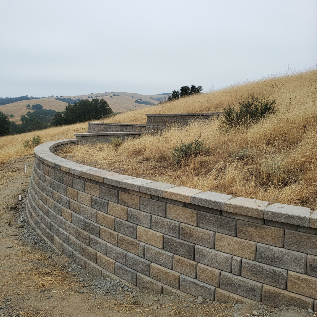 Retaining Wall Construction in Vallejo