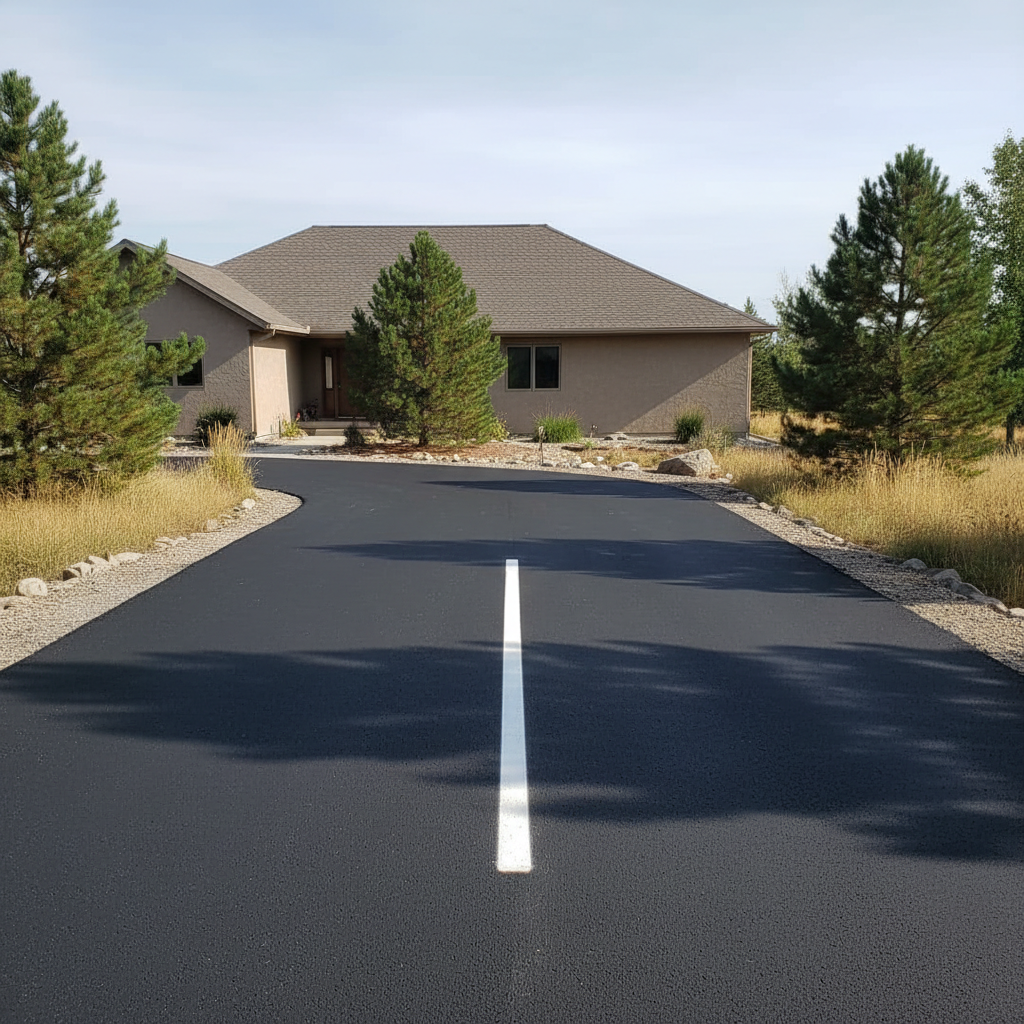 Asphalt Sealcoating in Polson