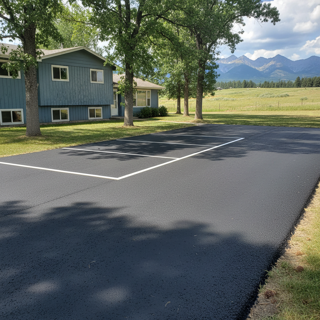 Parking Lot Paving in Polson