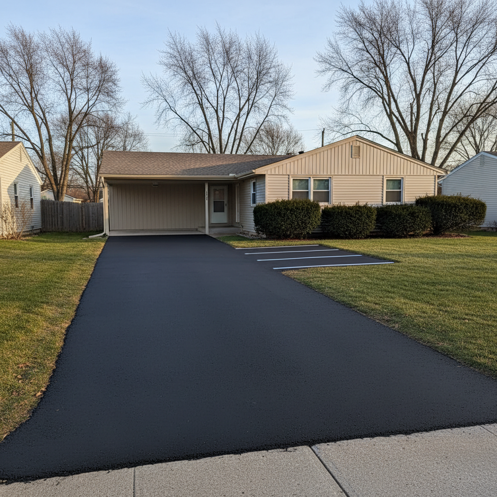 Asphalt Sealcoating