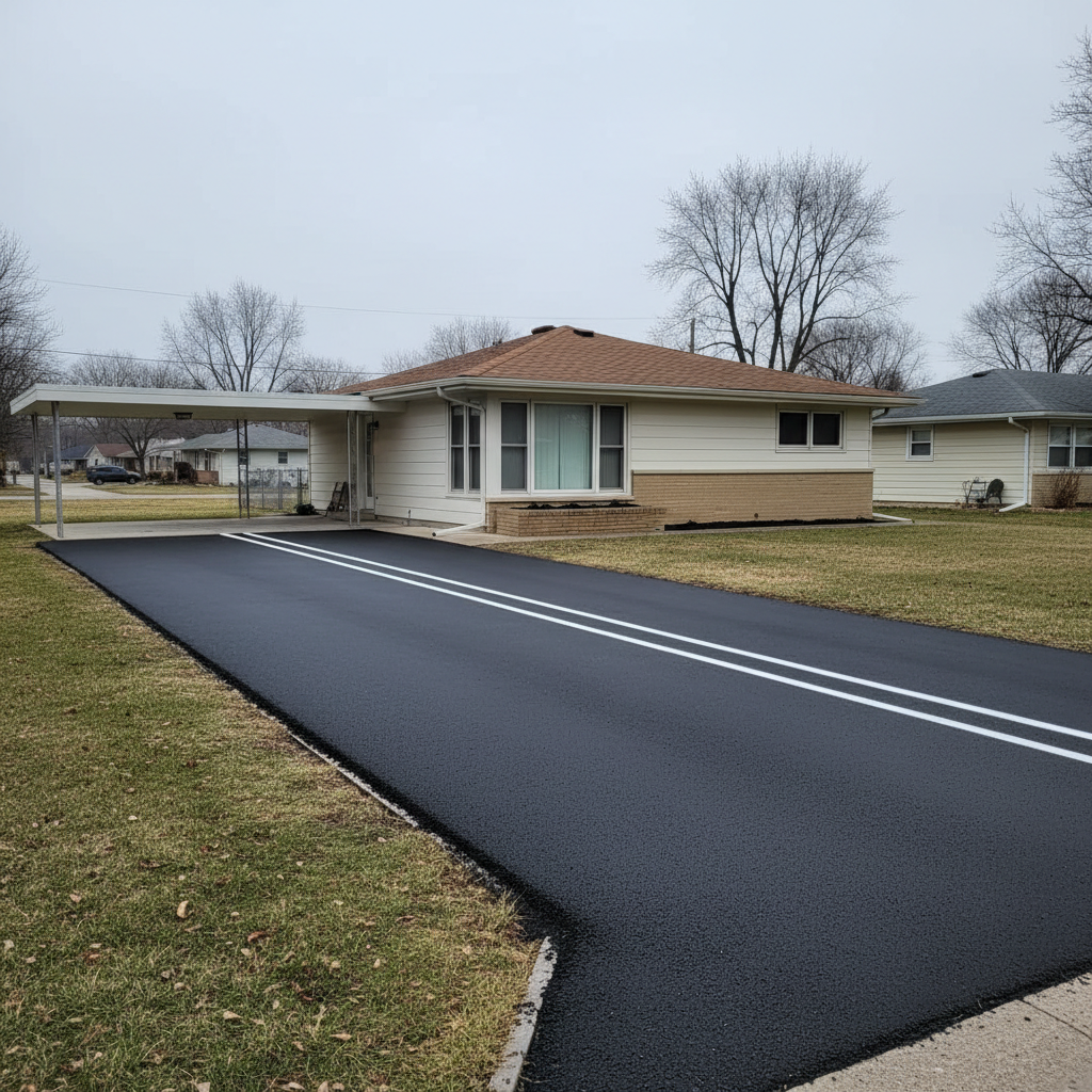Asphalt Sealcoating