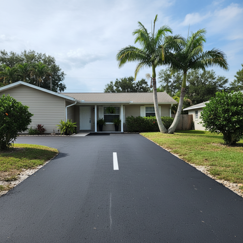 Asphalt Sealcoating
