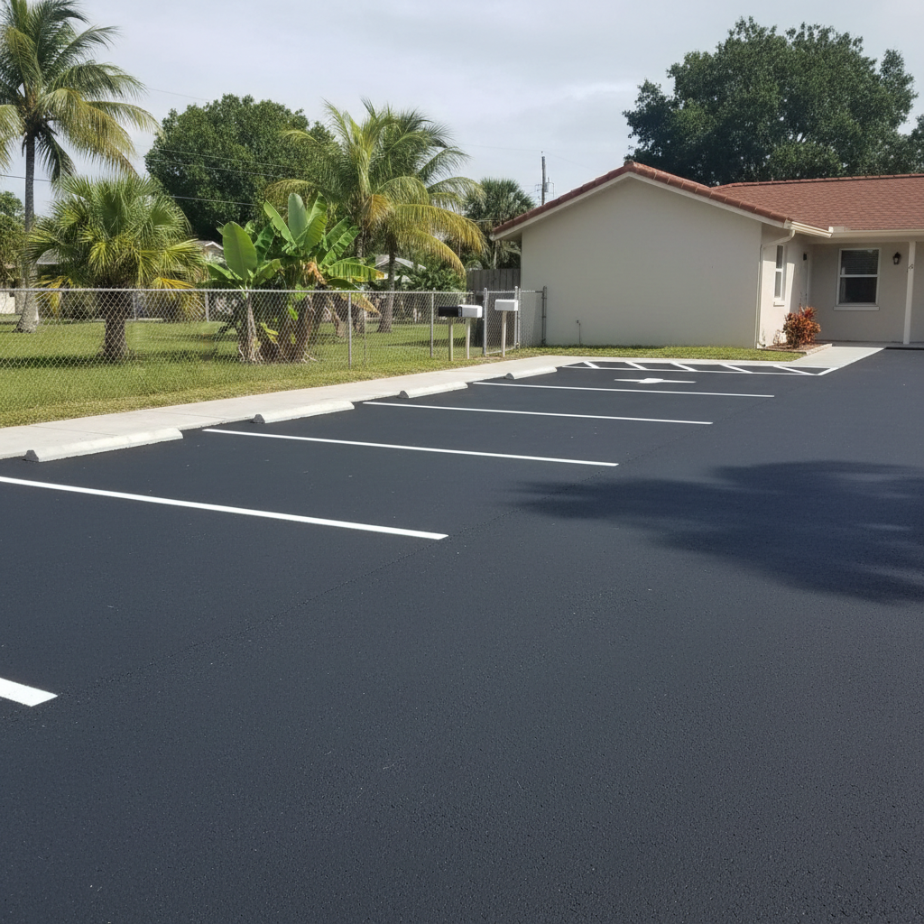Asphalt Striping in Winter Haven