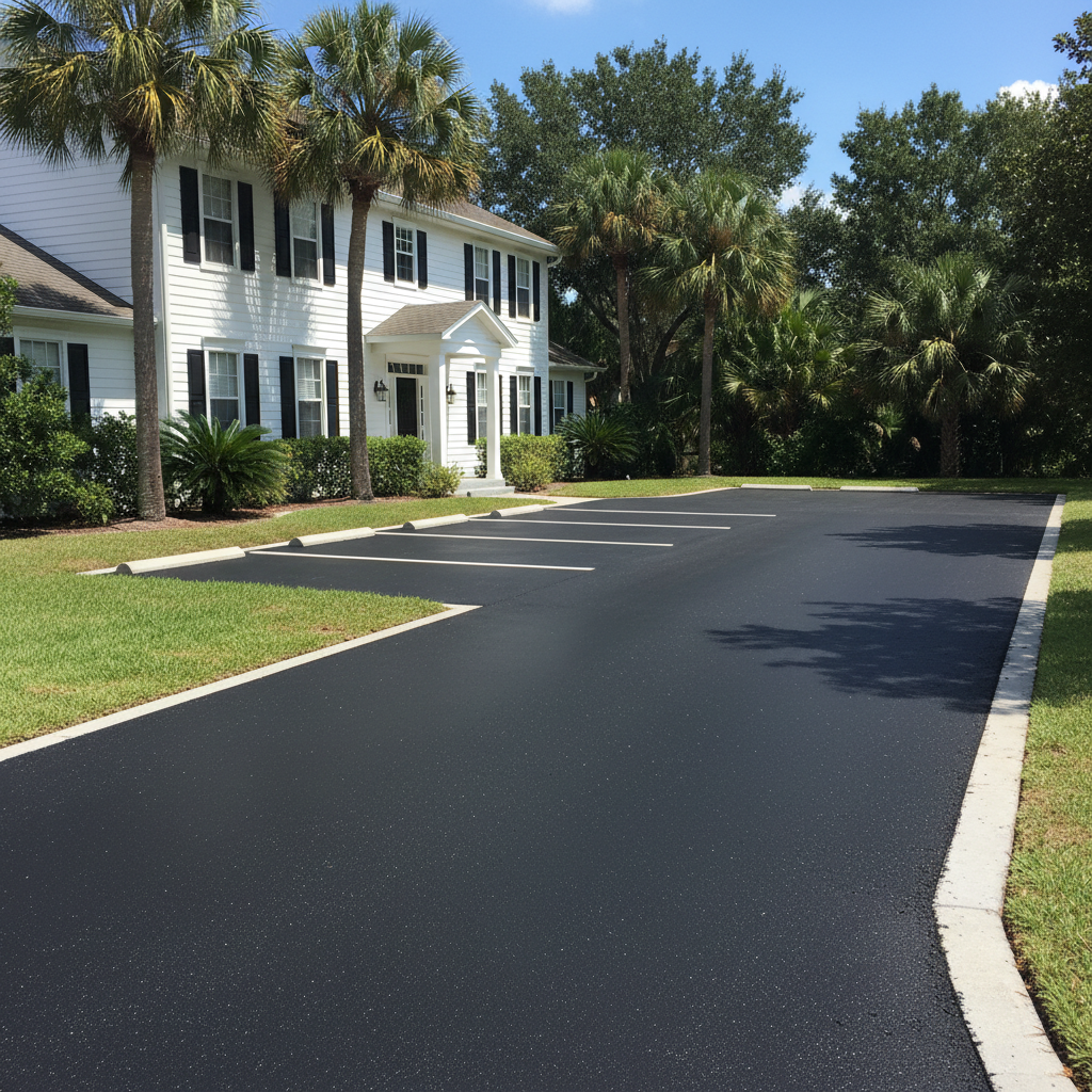Asphalt Sealcoating