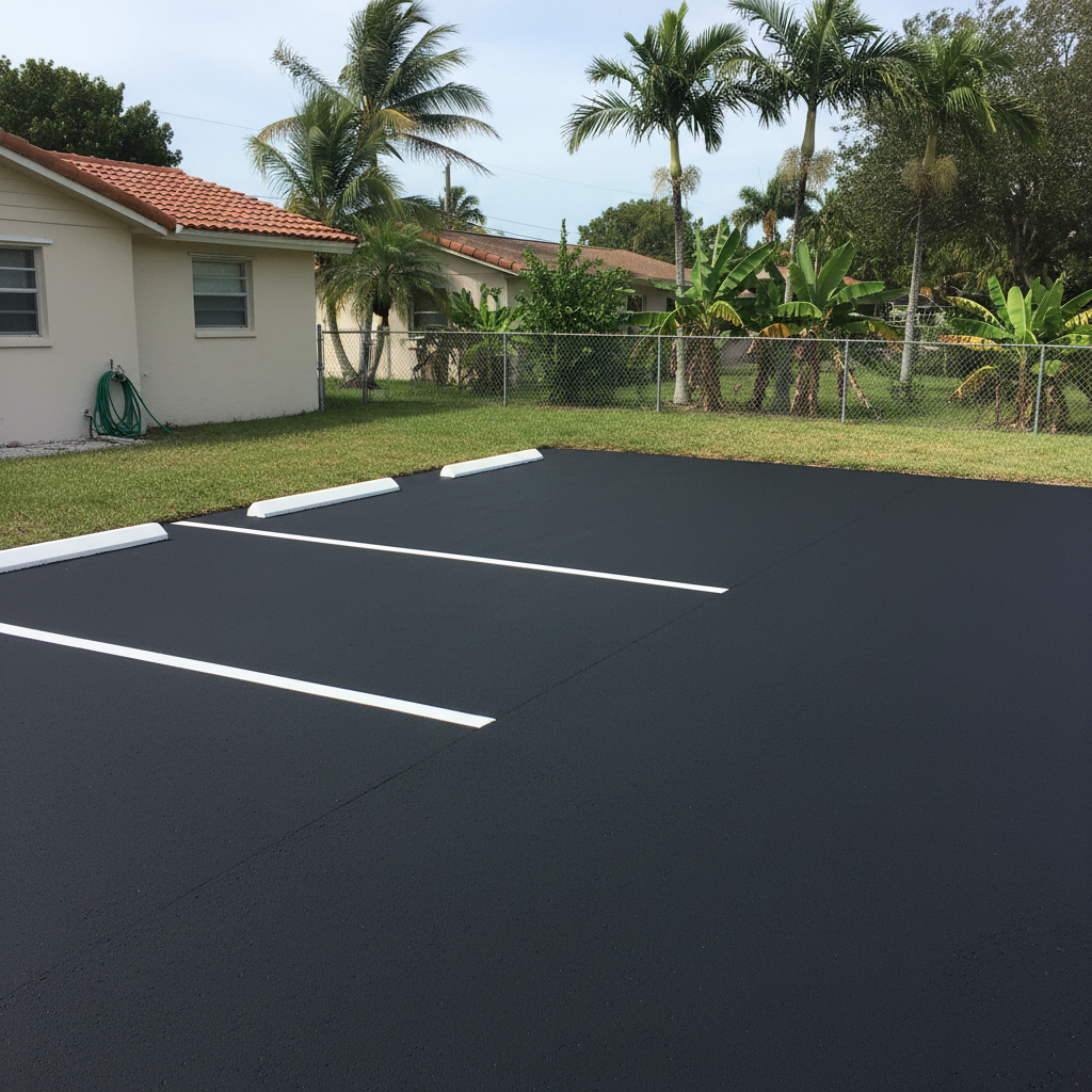 Asphalt Striping in Ocoee