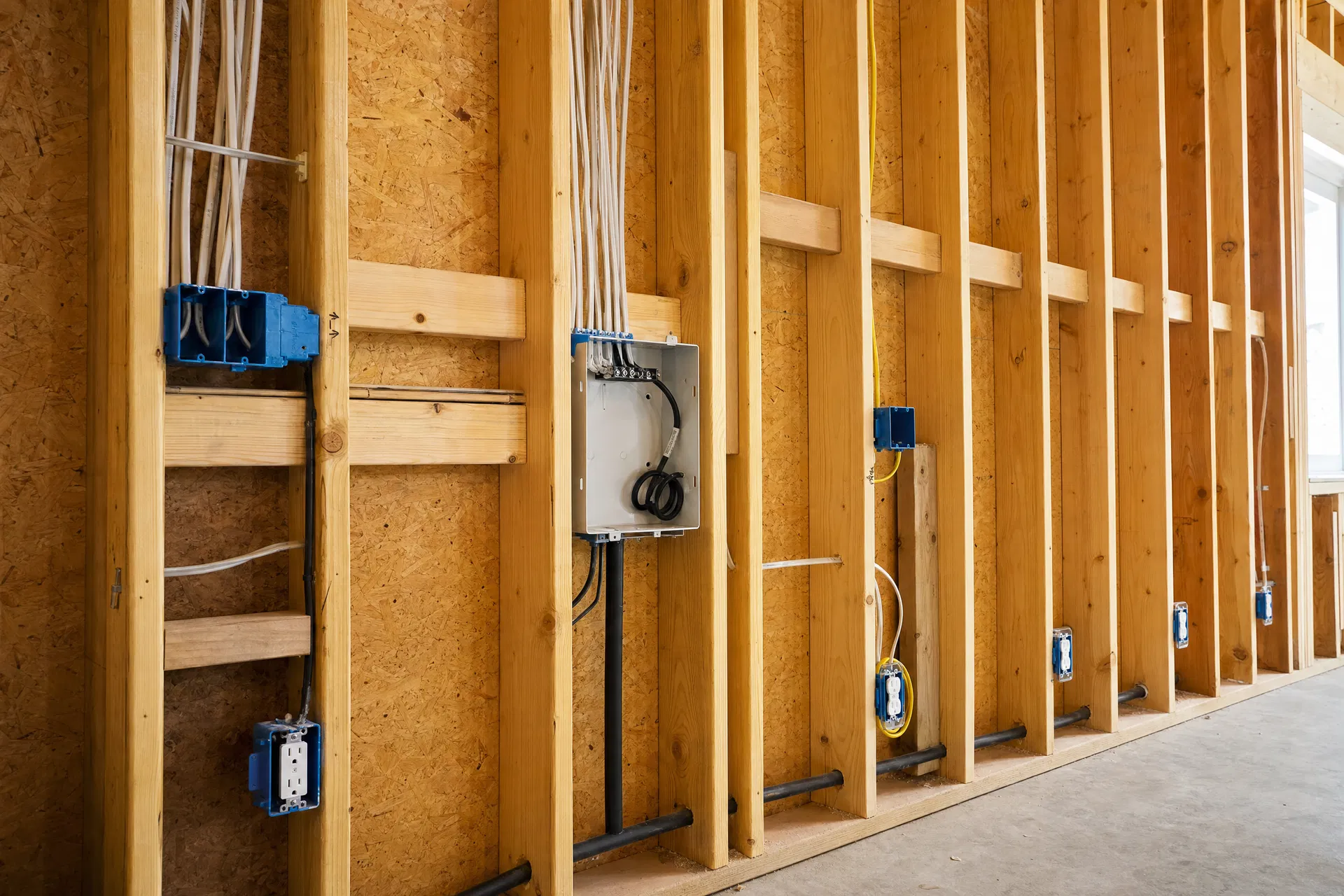 Residential wiring installation