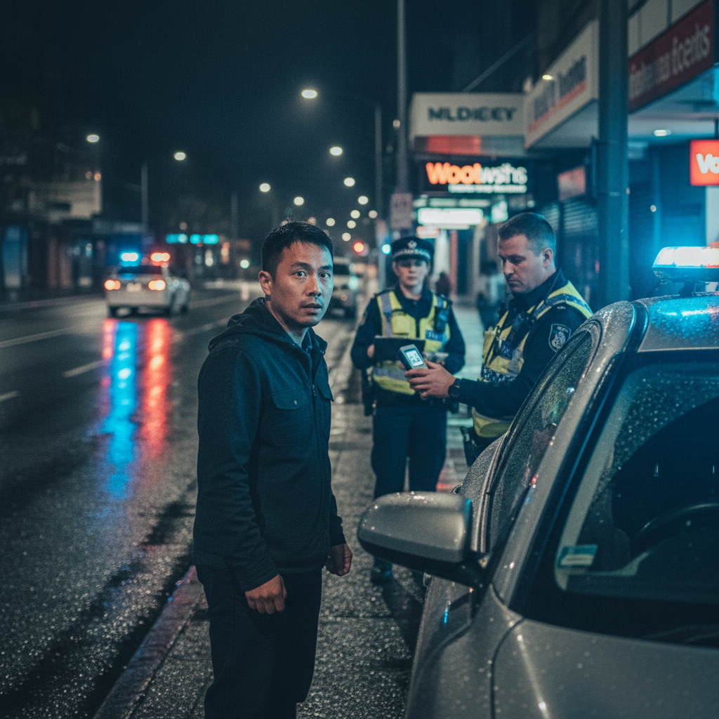 Pulled Over for Drink Driving