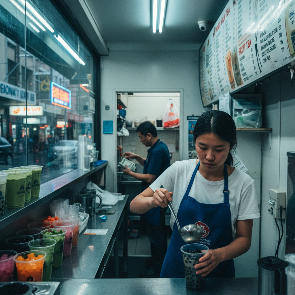 The 'Unwritten Rule' in Chinese Bubble Tea Shops: The Truth Behind the $7.59 Hourly Wage