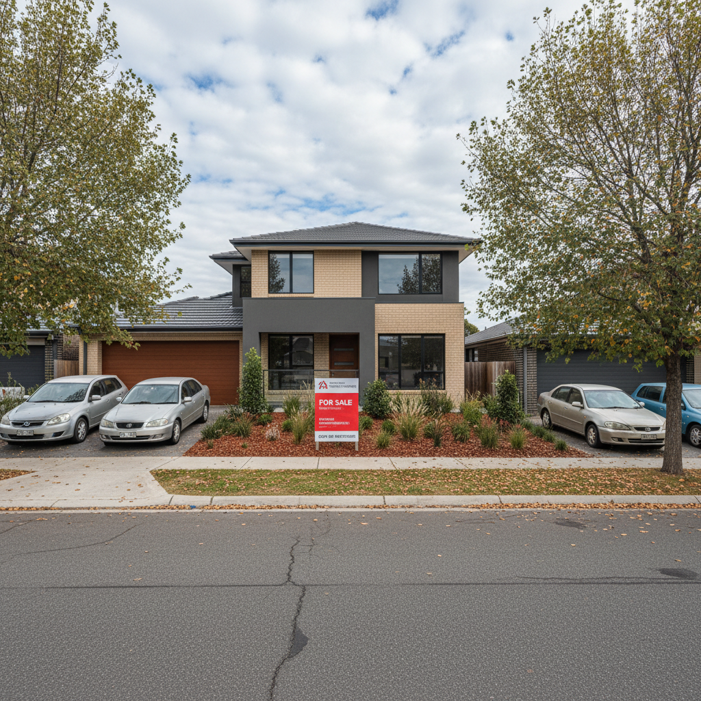 Australian suburban home for sale