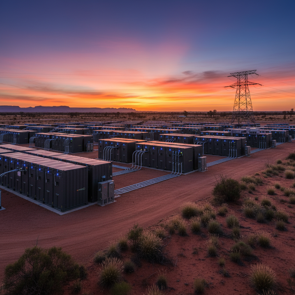 Large-scale battery energy storage system in Australia