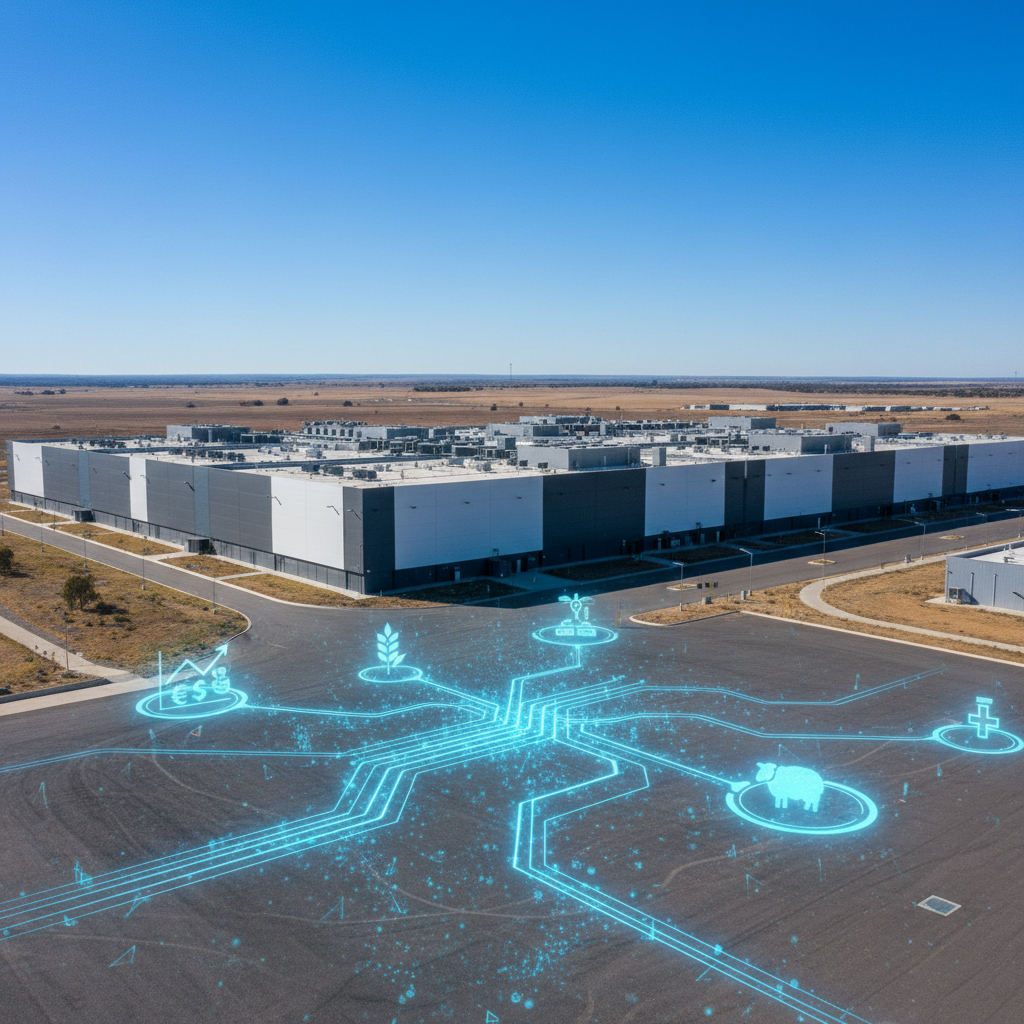 Australian data center with AI connections