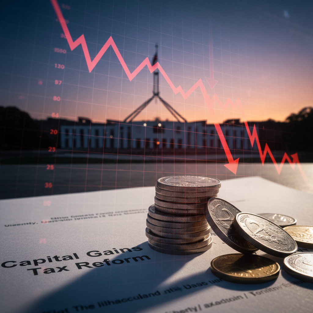 Australia CGT Reform Debate: Budget Fix vs. Market Shock
