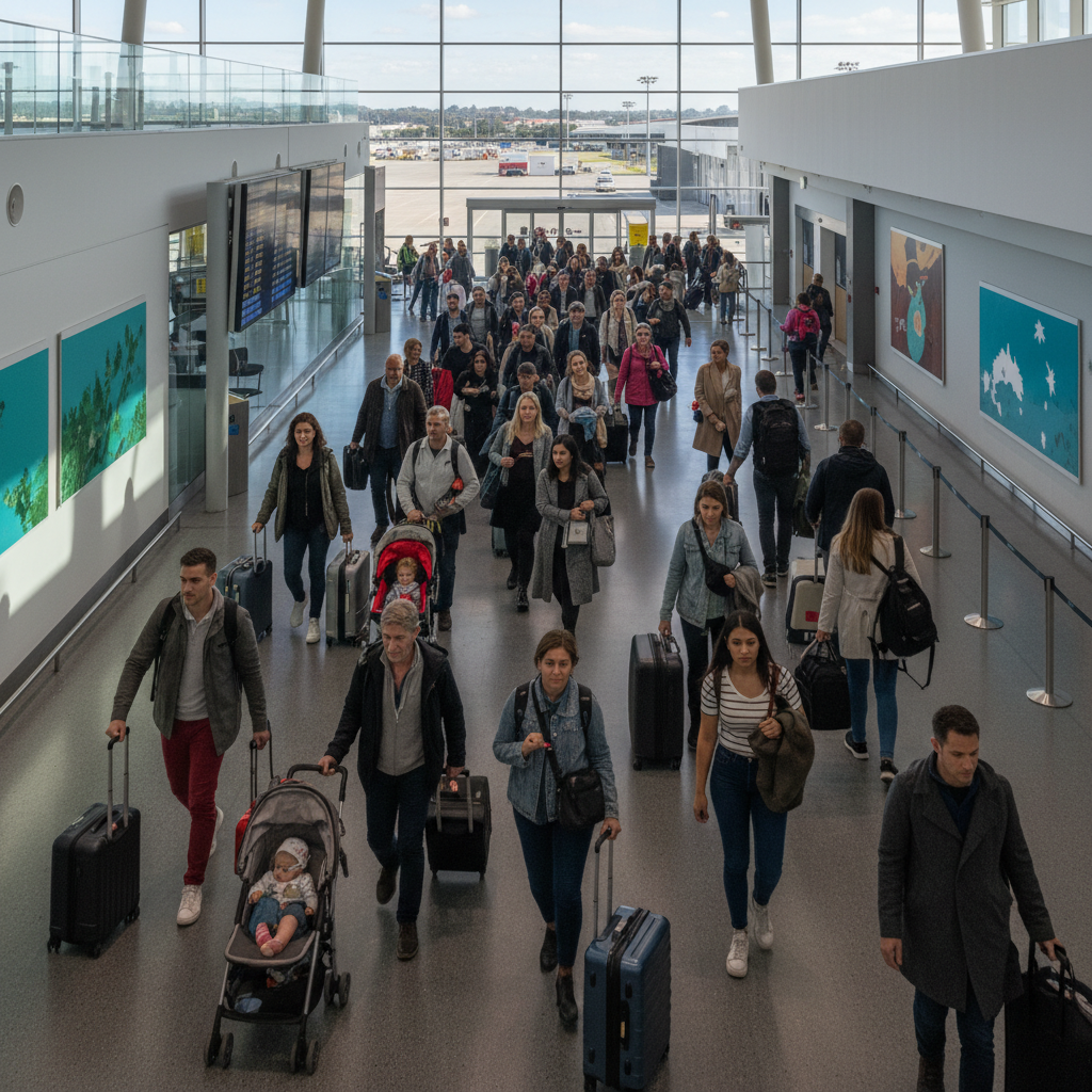 Melbourne airport international arrivals
